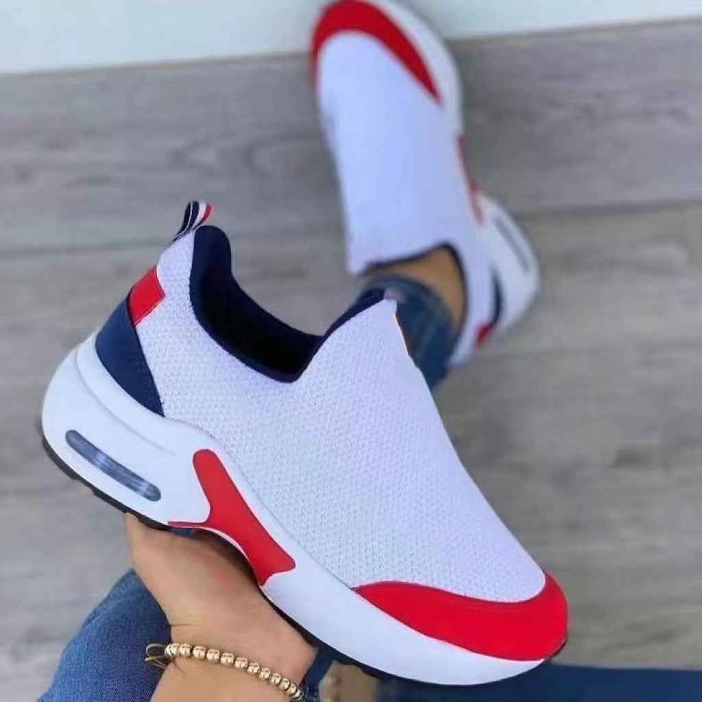 Ténis feminino de malha elástica