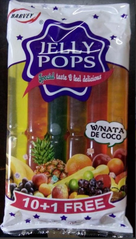 Picolé de manga, picolé de laranja, pau de gelatina