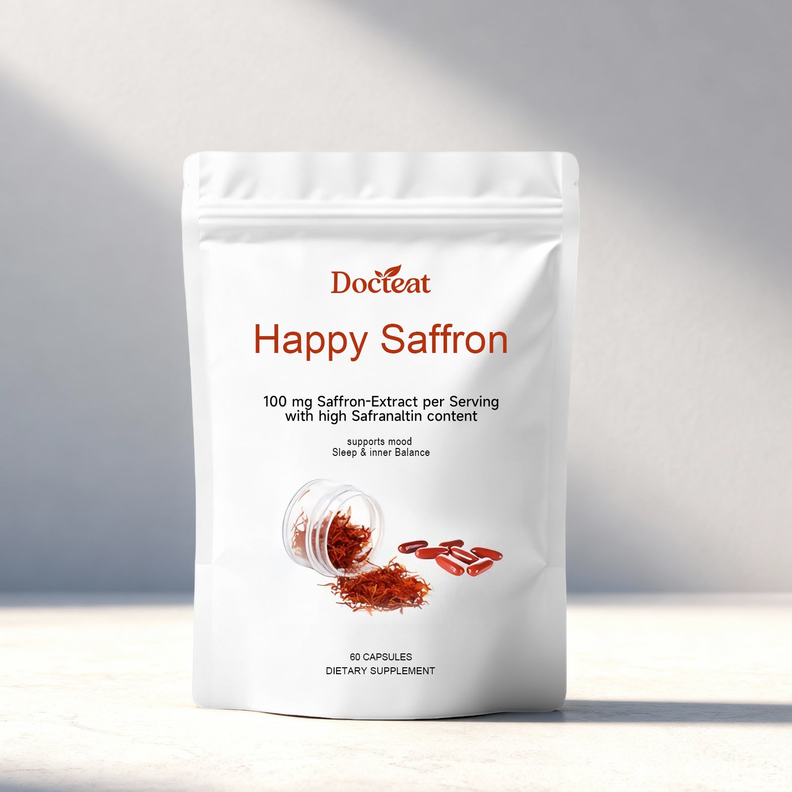 Cápsulas de Açafrão