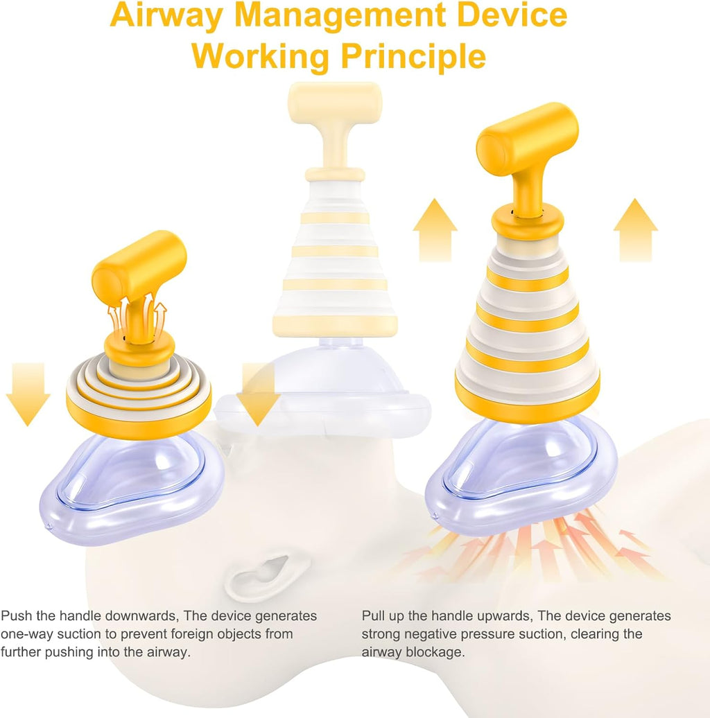 Kit de primeiros socorros com 3 tamanhos de máscaras, adequado a todas as idades, portátil.