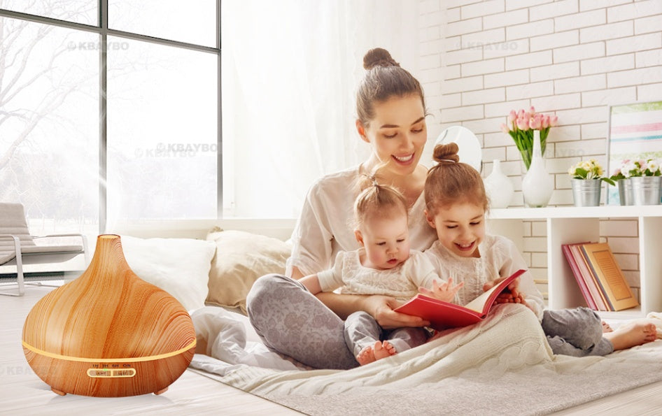 Difusor de ar com óleos essenciais para aromaterapia e bem-estar - EcoHydro Ativo - Portugal