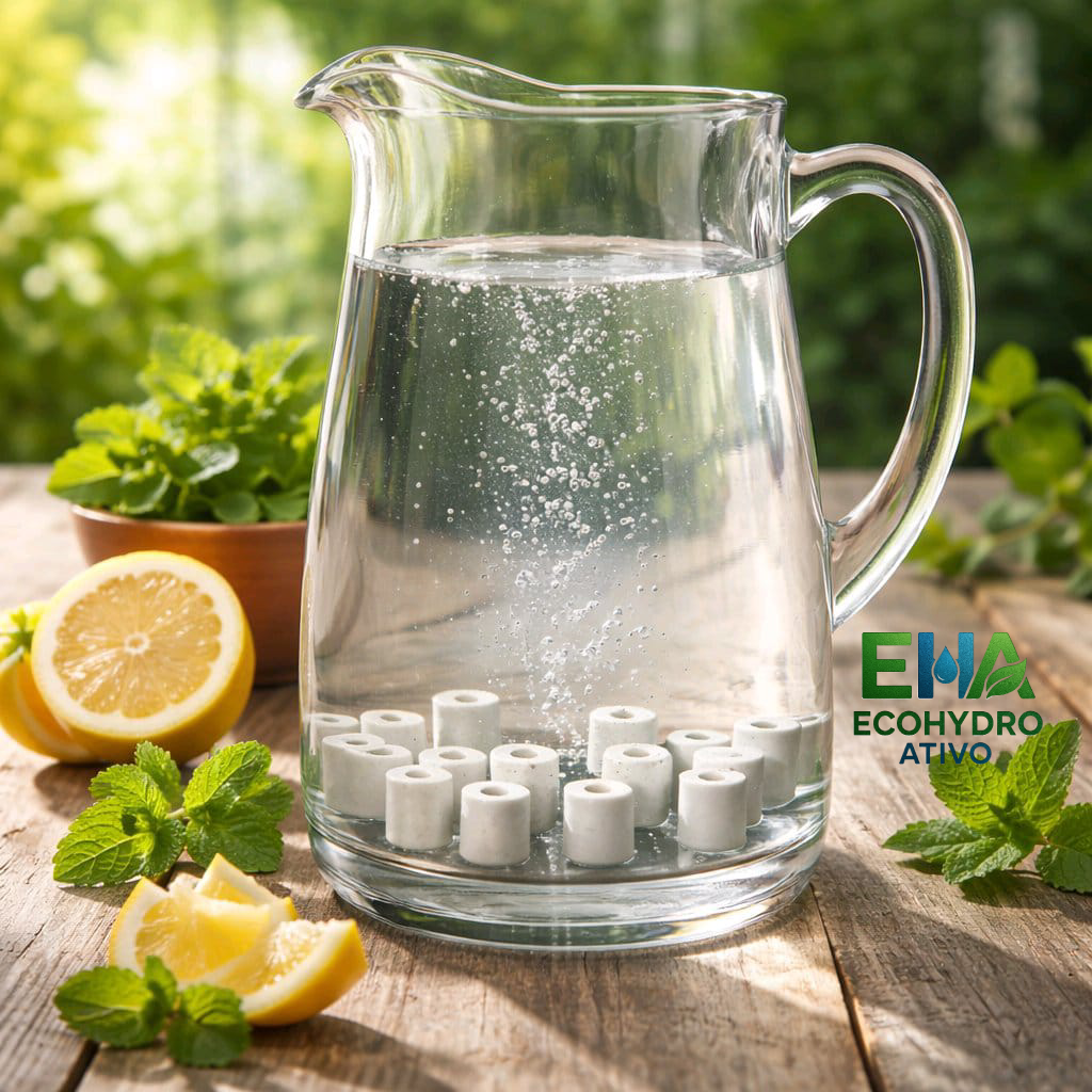 Contas de cerâmica rosa