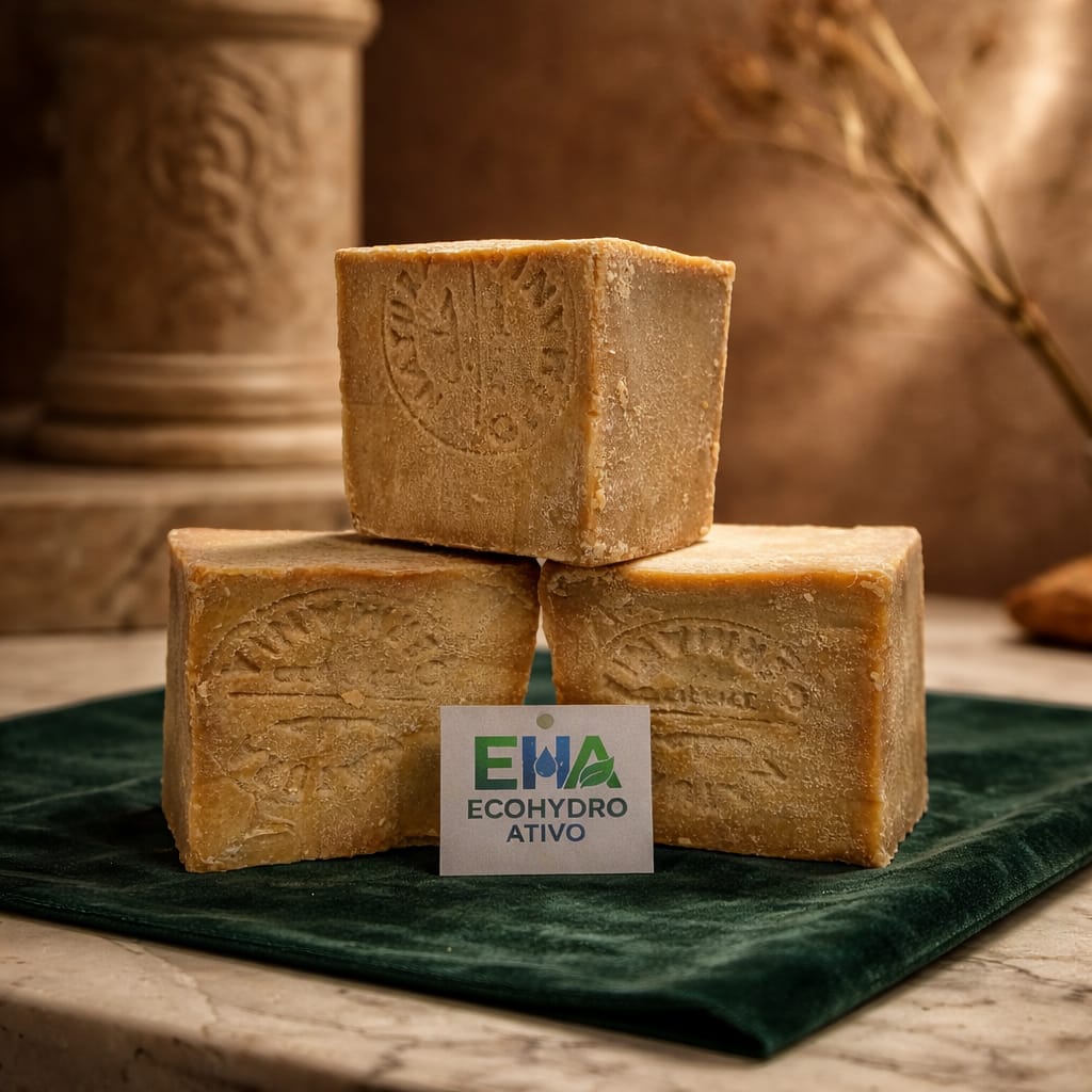 O sabão de Alepo, 100% natural