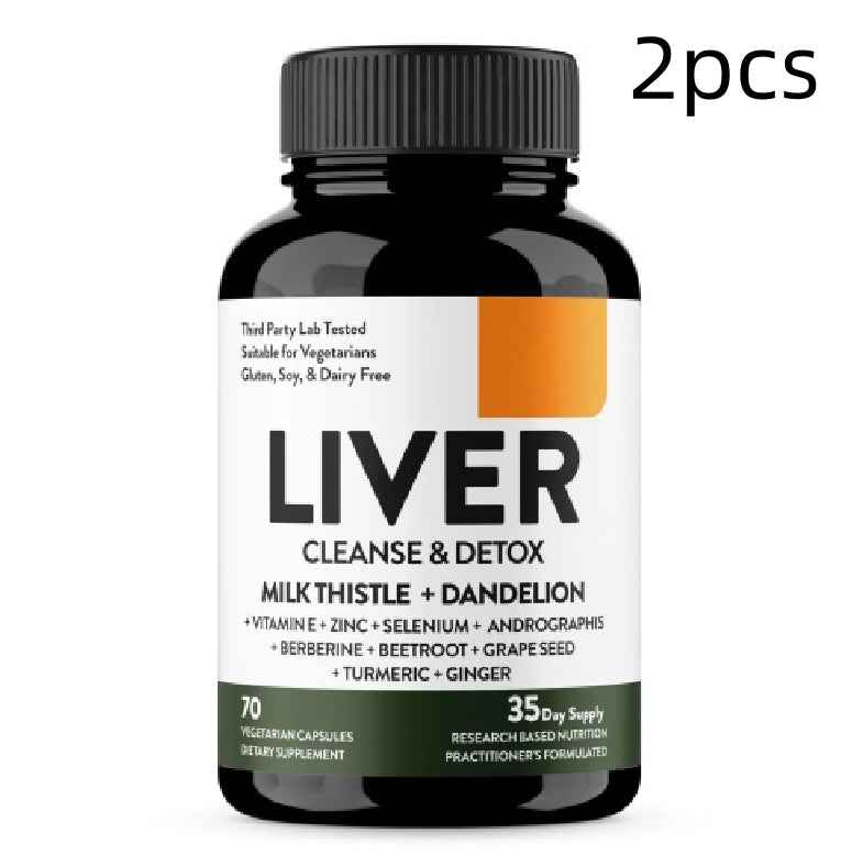70 Cápsulas de Limpeza para o Fígado