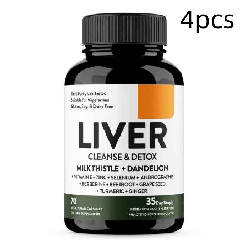 70 Cápsulas de Limpeza para o Fígado