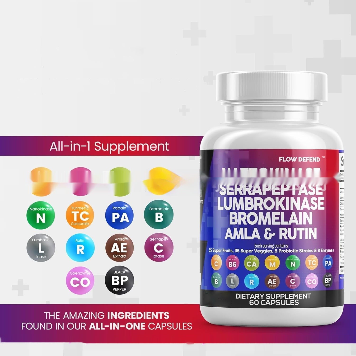 Cápsulas de Nattokinase
