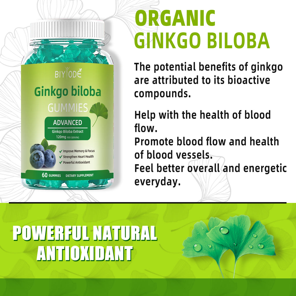 Suplementos dietéticos à base de ervas para venda por atacado: Goma de mascar Ginkgo biloba para auxiliar a memória e a concentração.
Uso: Adultos