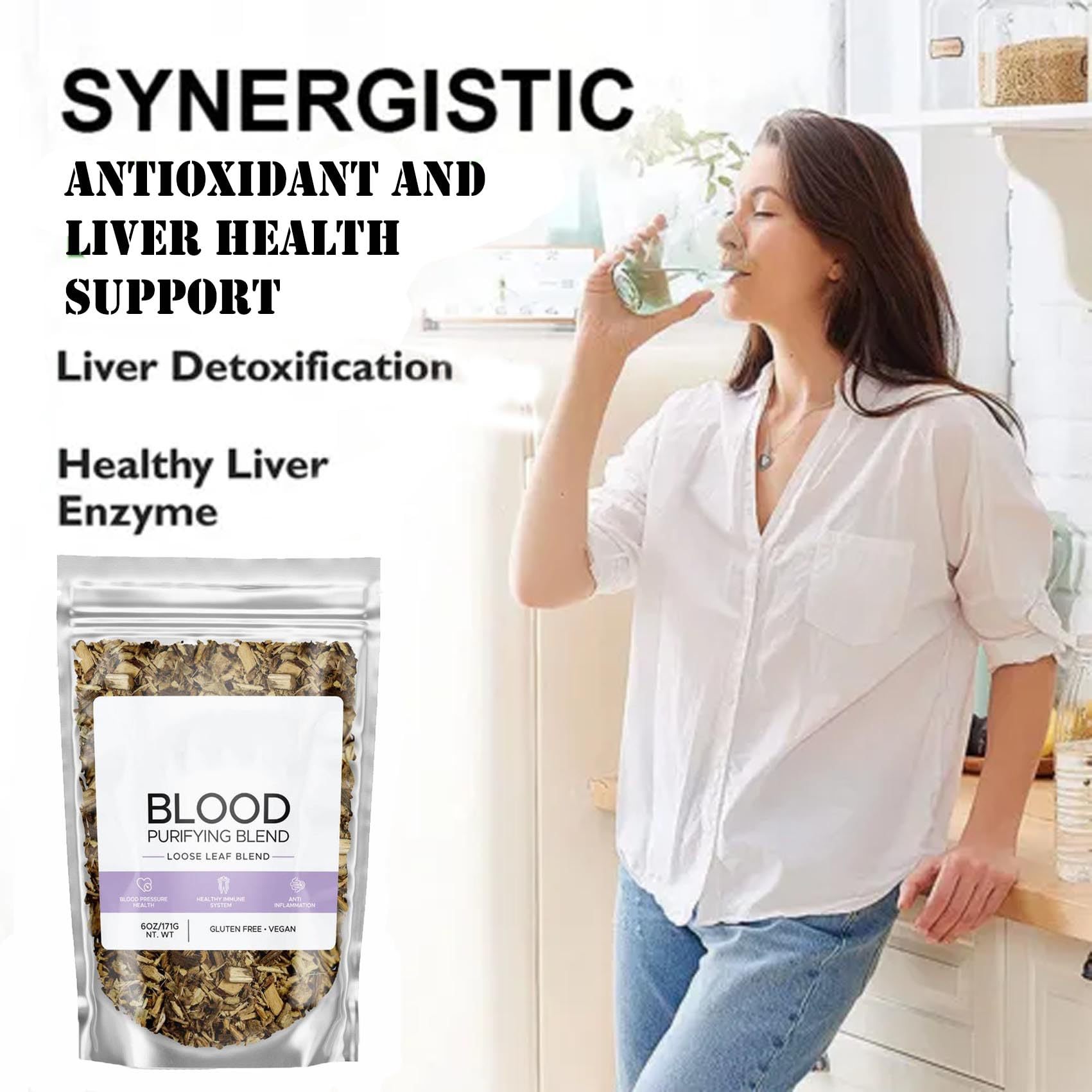 Blood Purification Mixed Tea Health - CareChá misto Purificação do sangue