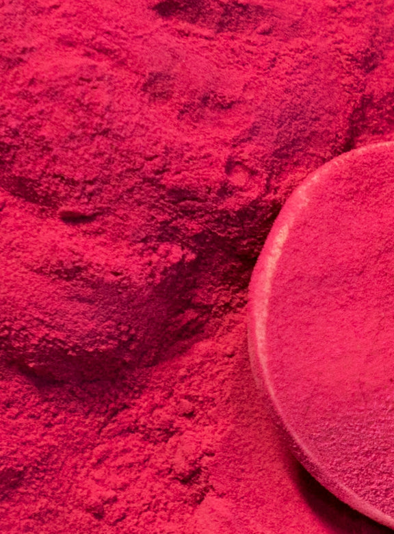 Pó de acelga vermelha solúvel em água, de grau alimentar.