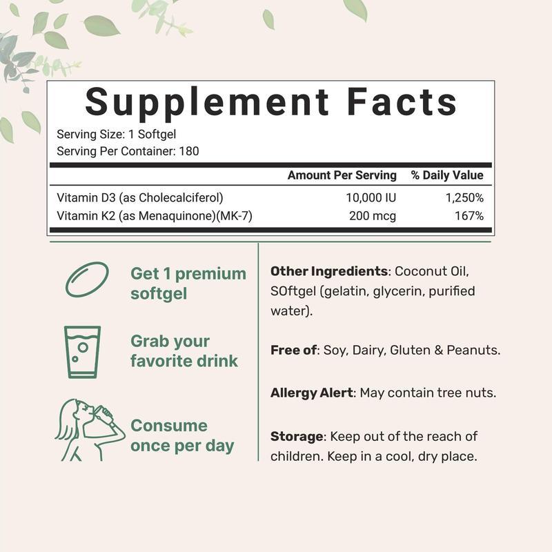 Vitamin Soft Capsules K2 Vitamin 180 Tablets - Vitamin Soft Capsules K2 Vitamin 180 Tablets