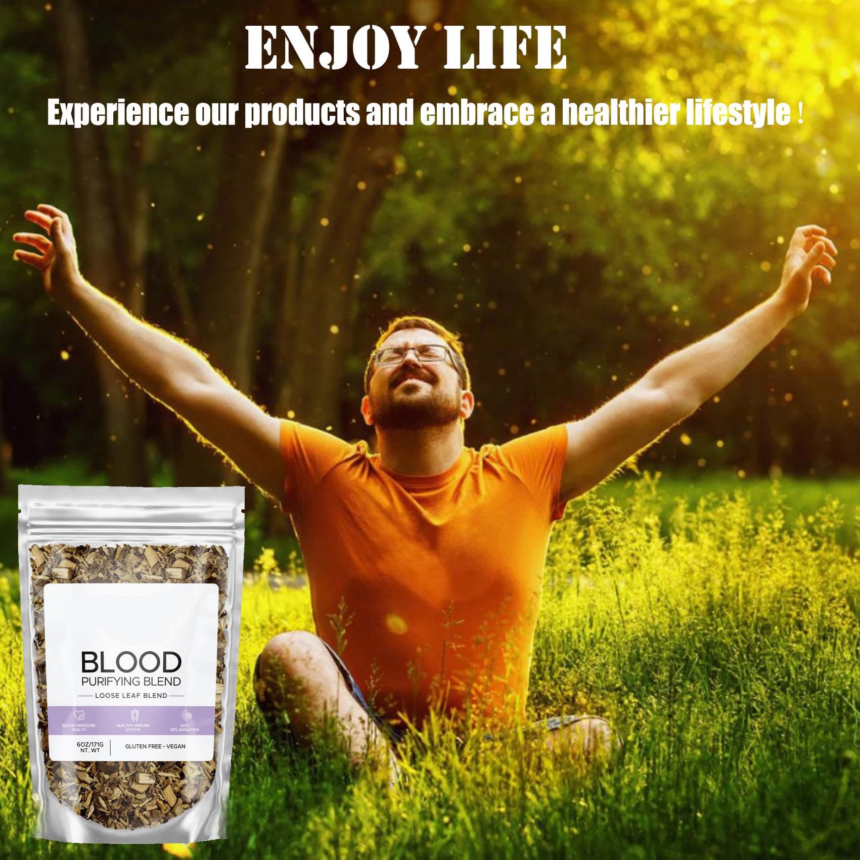 Blood Purification Mixed Tea Health - CareChá misto Purificação do sangue