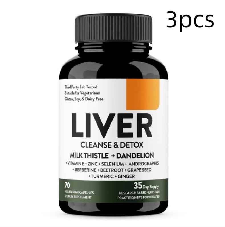 70 Cápsulas de Limpeza para o Fígado