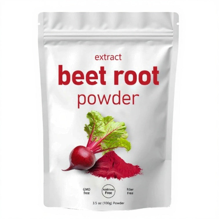 Pó de acelga vermelha solúvel em água, de grau alimentar.