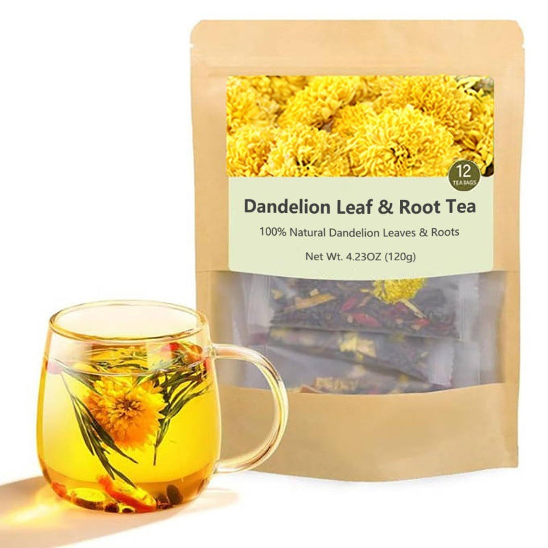 Chá de folhas e raízes de dente-de-leão - Dandeli-on Leaf & Root Tea - EcoHydro Ativo - Portugal