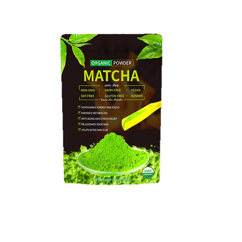 Pó de Matcha com Erva Mate Verde