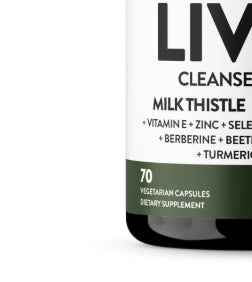 70 Cápsulas de Limpeza para o Fígado