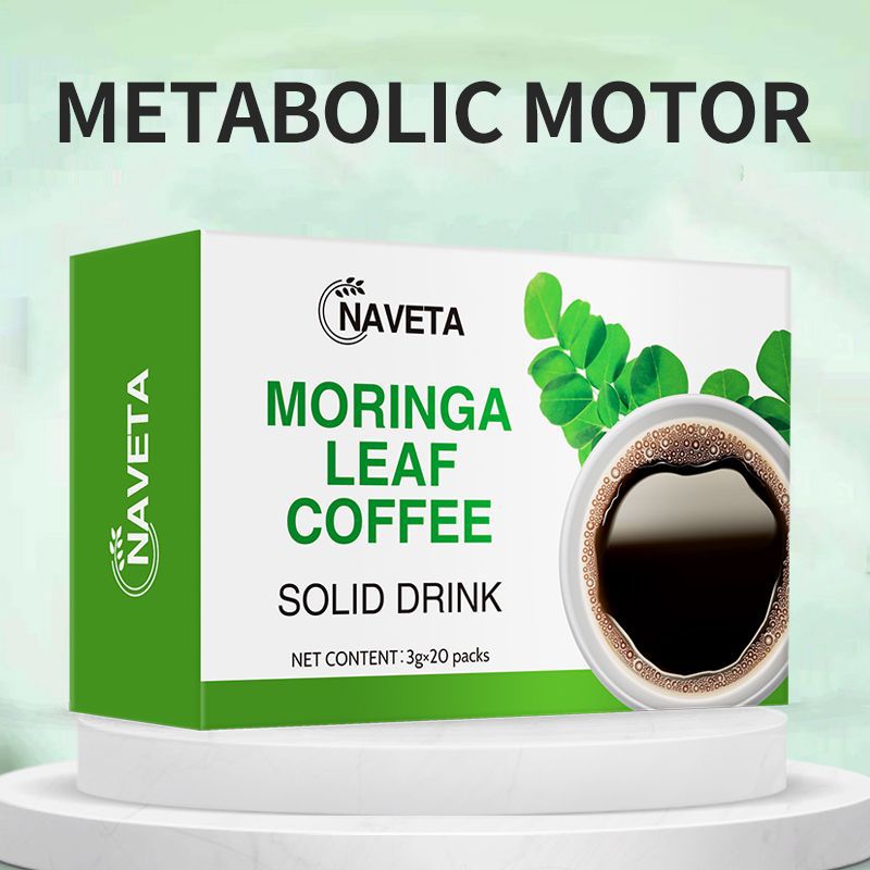 Folhas de moringa, café preto - Moringa Leaves Black Coffee - EcoHydro Ativo - Portugal