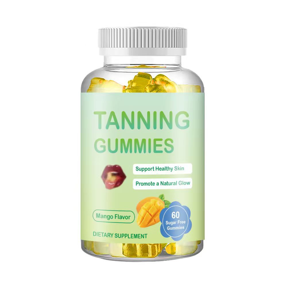 60 unidades de rebuçados de goma bronzeadores