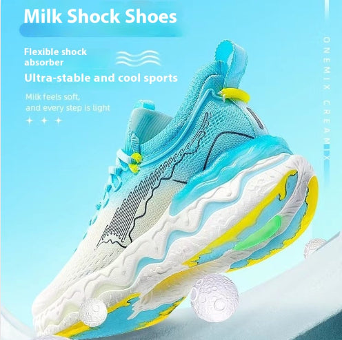 Calçado desportivo para menina/mulher, ideal para corrida, com sola grossa.