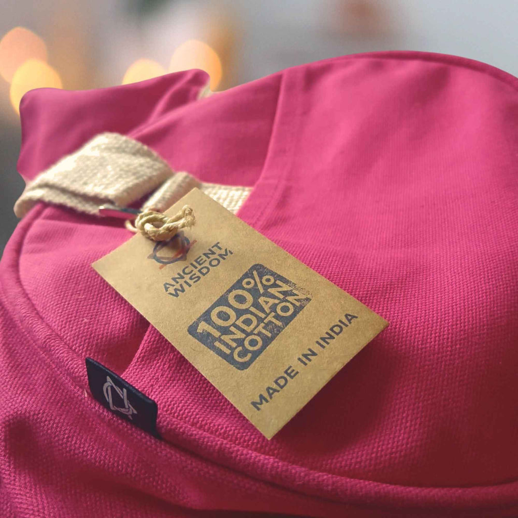 Saco de ginástica Don't Quit - Rosa Cereja (219C)