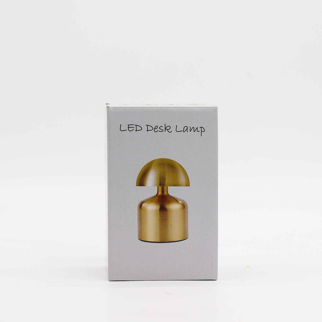 Lamparina Touch Cogumelo Prata USB Recarregável (400 Watt)