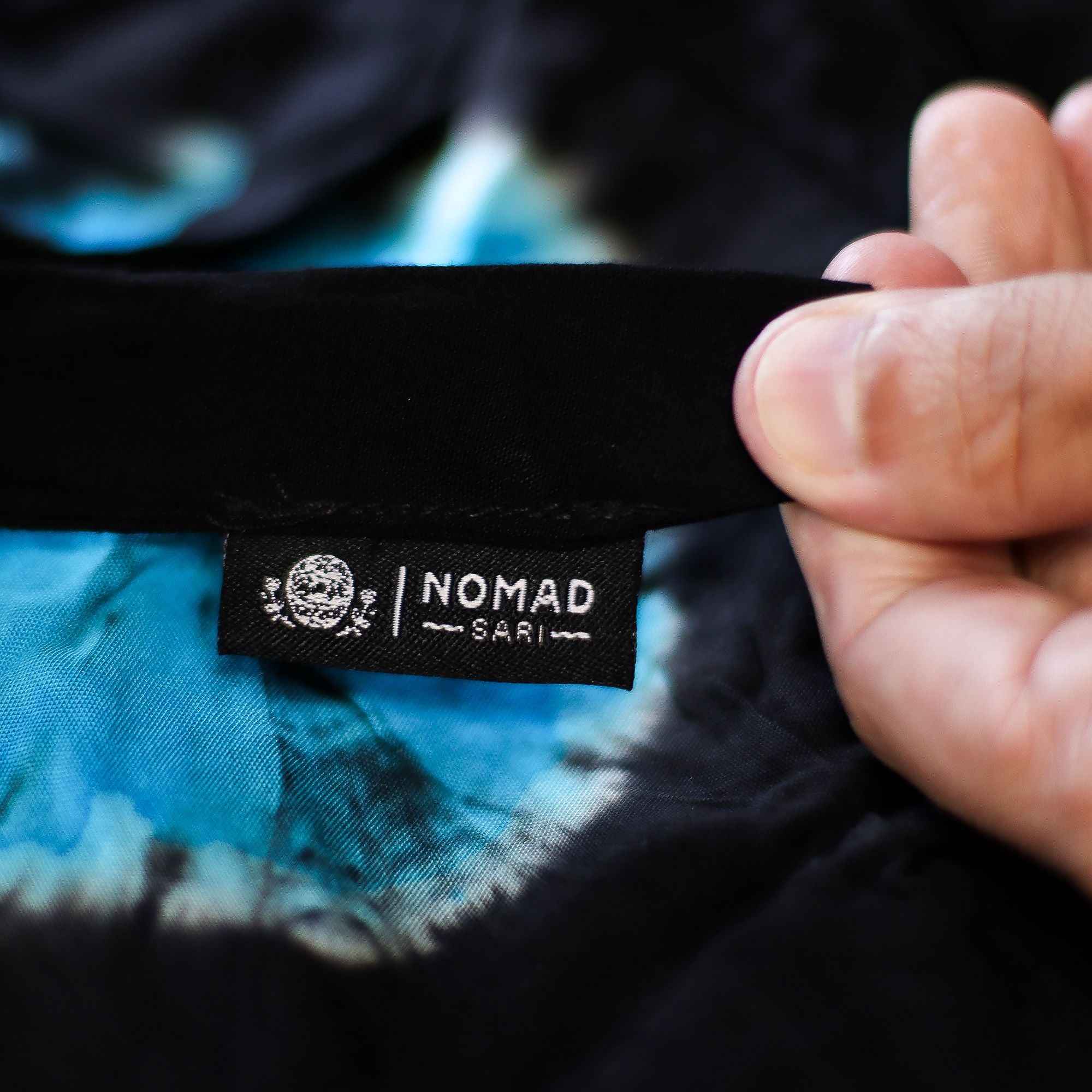 Calça de treino japonesa azul laranja - Estilo japonês - Tamanho M