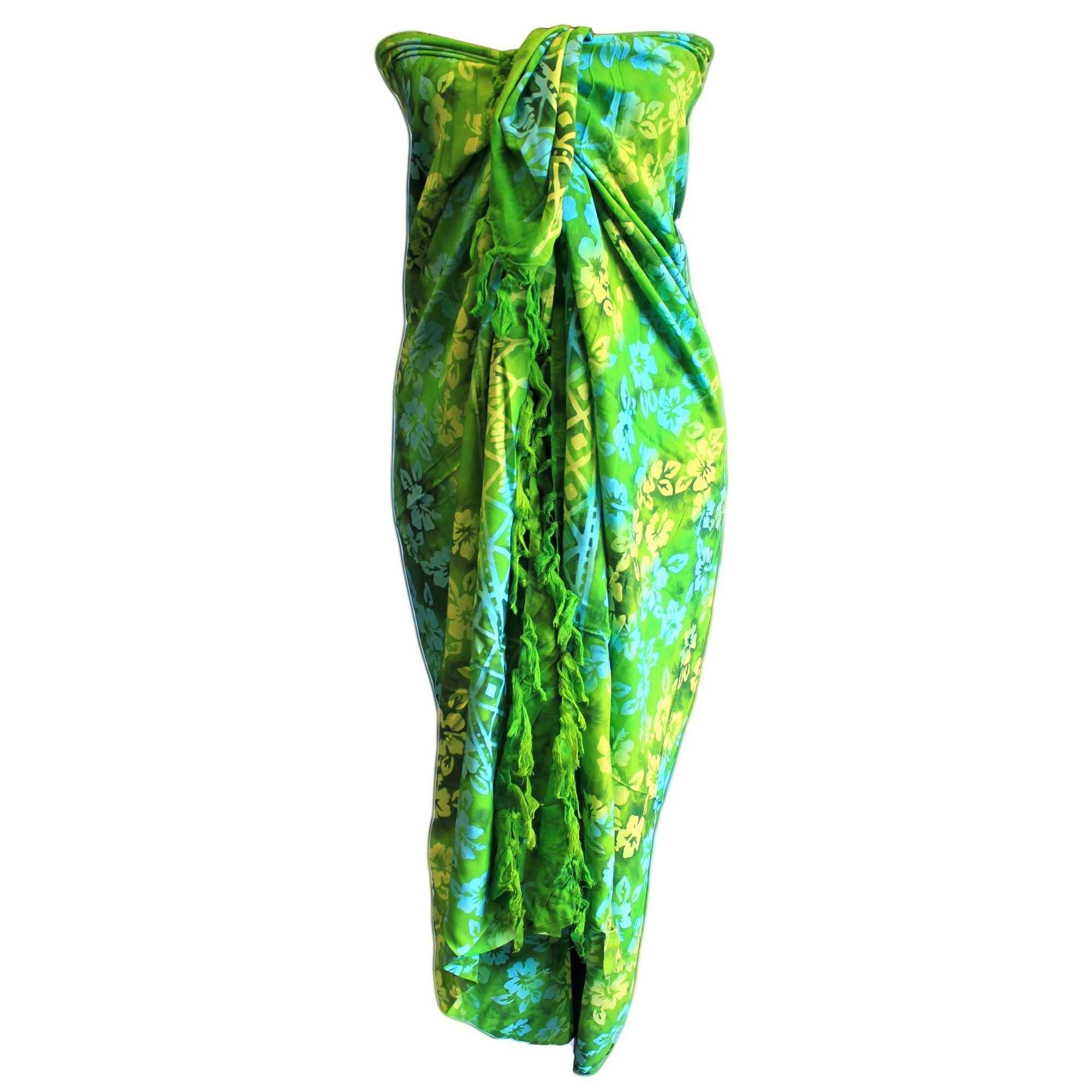 Sarong Impresso Bali Orquídeas - 4 Cores Sortidas