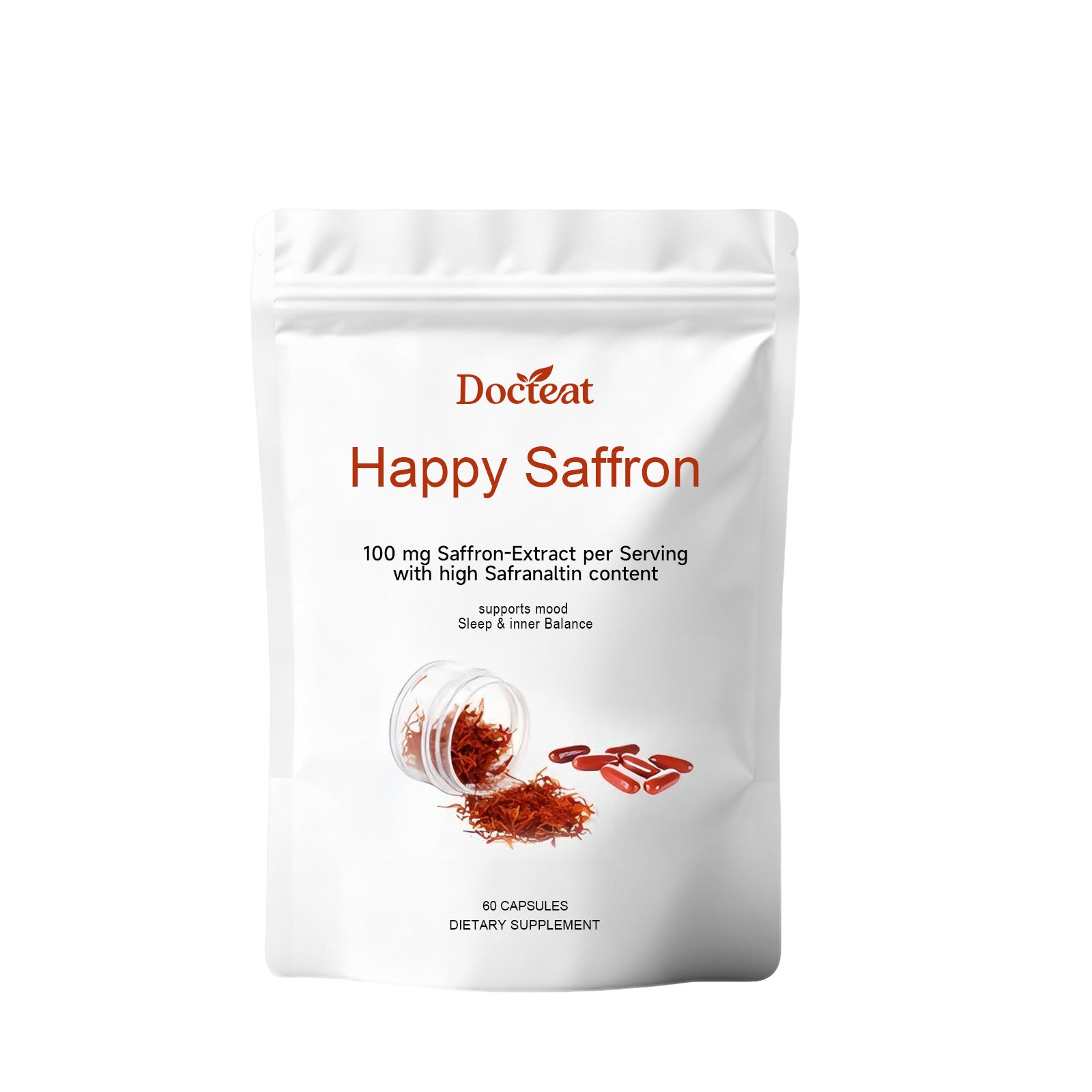 Cápsulas de Açafrão