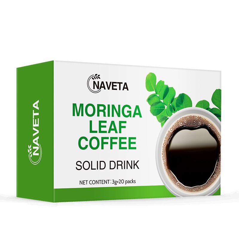 Folhas de moringa, café preto - Moringa Leaves Black Coffee - EcoHydro Ativo - Portugal