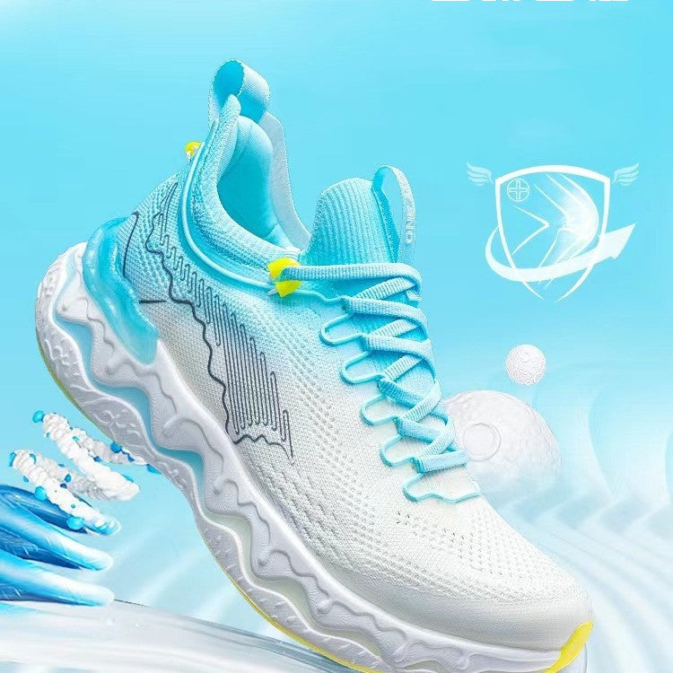 Calçado desportivo para menina/mulher, ideal para corrida, com sola grossa.